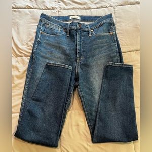 Madewell High Rise Skinny Jeans Size 32